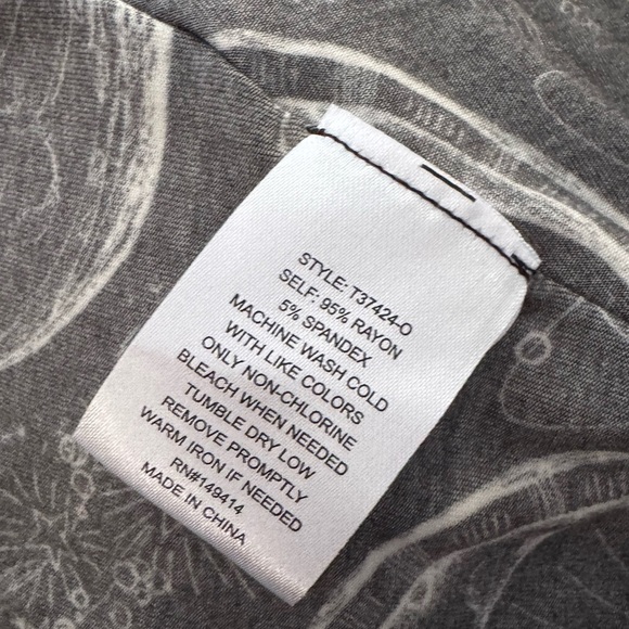 JOHNNY WAS JANIE FAVORITE SEAMED MOCK NECK DRESS MINA SMALL Sun moon star NWT 99 - Picture 5 of 9